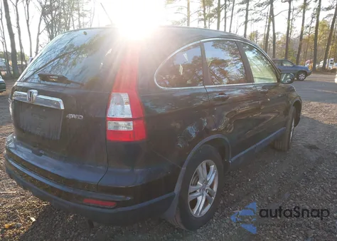 2010 Honda Cr-V Ex-L from USA, damaged, VIN 5J6RE4H70AL068651